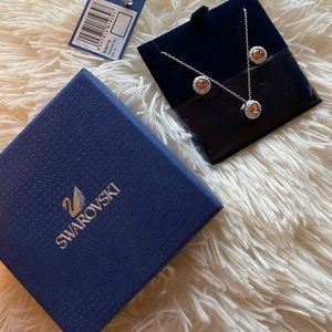 Swarovski Necklace and Earring Set